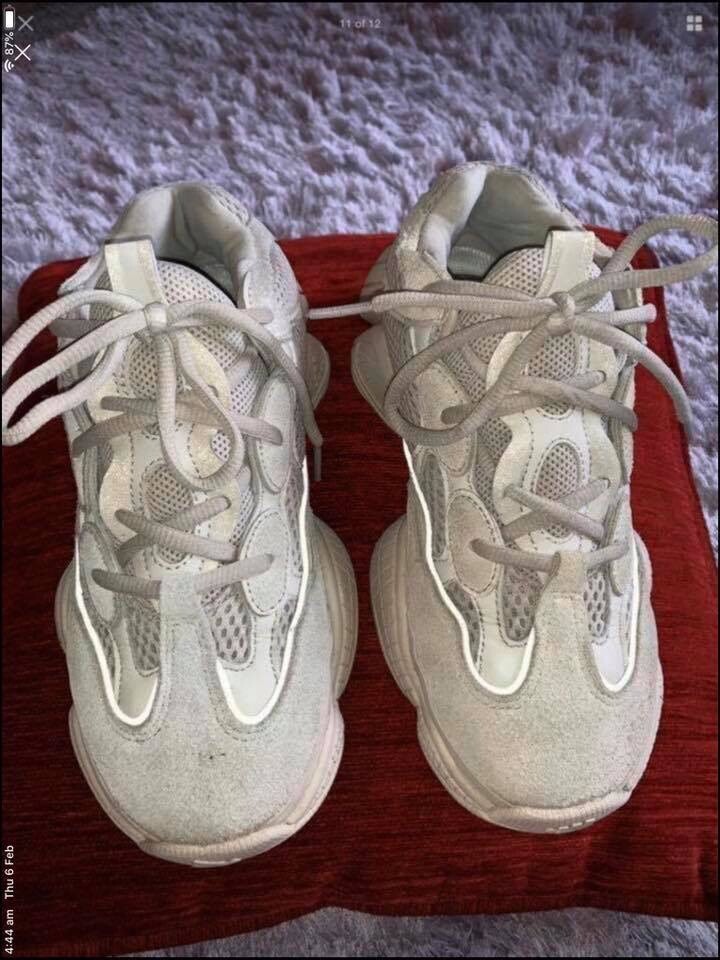First Real Image Of The Yeezy 500 'Salt' The Sole Supplier
